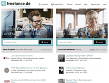 Tablet Screenshot of freelance.de