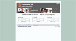 Desktop Screenshot of freelance.dk