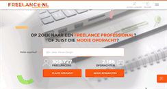 Desktop Screenshot of freelance.nl
